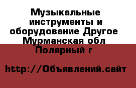 Музыкальные инструменты и оборудование Другое. Мурманская обл.,Полярный г.